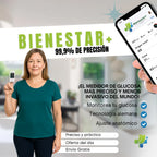 Monitor de Glucosa y Salud No Invasivo (Sin Pinchazos) - Bienestar+